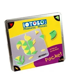 Puzzle Pudełko podróżne CD Pocket (żółty/zielony)