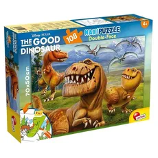 Puzzle dwustronne 2w1 supermaxi 108 Dobry dinozaur - Outlet