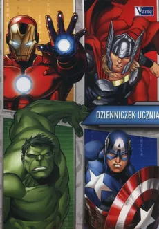 Dzienniczek ucznia A6 Avengers Assemble 10 sztuk - Outlet