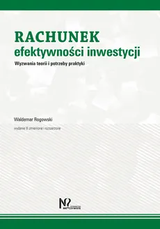 Rachunek efektywności inwestycji - Outlet - Waldemar Rogowski