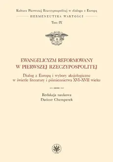 Ewangelicyzm reformowany w Pierwszej Rzeczypospolitej - Outlet