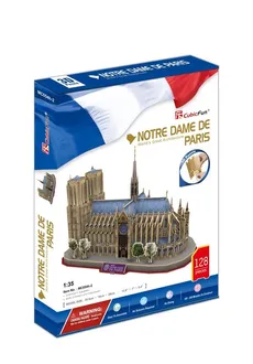 Puzzle 3D Katedra Notre Damme 74