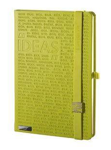 Notes A5 Lanybook Idea Factory II w kratkę zielony