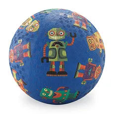 Piłka 18cm wzór Roboty