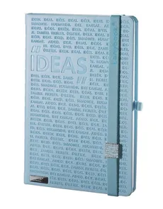 Notes A6 Lanybook Idea Factory II w kratkę jasny niebieski