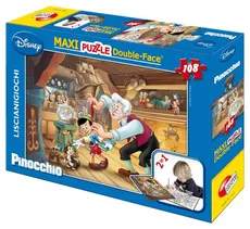 Puzzle dwustronne Maxi 108 Disney Pinocchio