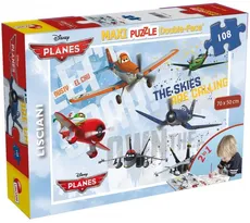 Planes Puzzle dwustronne maxi 2 in 1 - Outlet