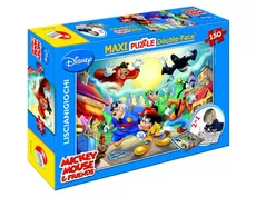 Puzzle dwustronne Maxi 150 Disney Mickey Mouse i Goofy - Outlet
