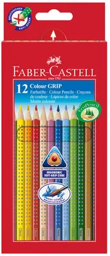 Kredki Faber-Castell Grip 2001 12 kolorów