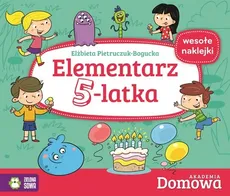 Elementarz 5-latka Domowa Akademia - Outlet - Elżbieta Pietruczuk-Bogucka