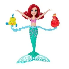 Disney Princess Pływająca Ariel ze zwierzakami