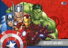 Zeszyt do nut Avengers Assemble 10 sztuk mix