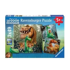 Puzzle Dobry Dinozaur 3x49