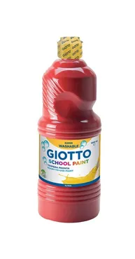 Farba Giotto School Paint Scarlet Red 1 L