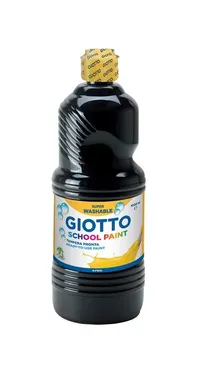 Farba Giotto School Paint Black 1 L