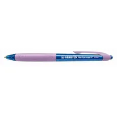 Długopis Stabilo performer+ x-fine niebieski 10 sztuk