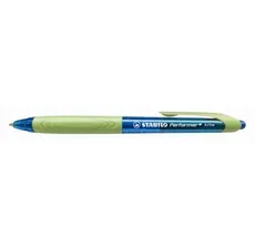 Długopis Stabilo performer+ x-fine niebieski 10 sztuk