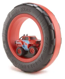 Wheels Tire Racers Czerwona terenówka