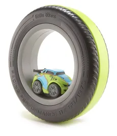 Wheelz Tire Racers Zielony samochód