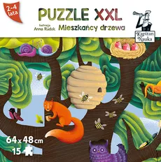 Puzzle XXL Mieszkańcy drzewa 2-4 lata - Outlet