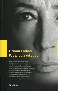Wywiad z władzą - Oriana Fallaci