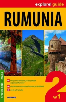 Rumunia 2w1 Przewodnik z mapą - Praca zbiorowa