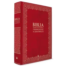 Biblia Jubileuszowa z komentarzem Św. Jana Pawła II - Outlet