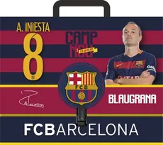 Teczka z rączką A4 FC Barcelona Iniesta 8