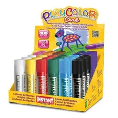 Farby w sztyfcie playcolor display 30 sztuk w 12 kolorach podstawowych