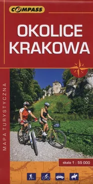 Okolice Krakowa Mapa turystyczna 1:55000 - Praca zbiorowa