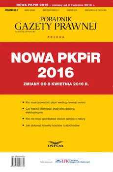 Nowa PKPIR 2016 - Outlet