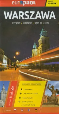 Warszawa Europilot plan miasta 1:26 000
