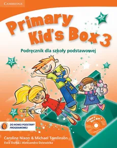 Primary Kid's Box 3 Podręcznik z płytą CD - Outlet - Caroline Nixon, Michael Tomlinson