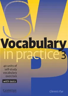 Vocabulary in Practice 3 Pre-intermediate - Outlet - Glennis Pye