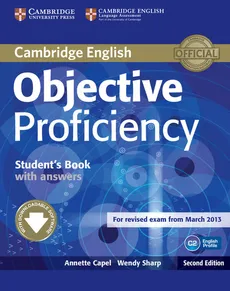 Objective Proficiency Student's Book with Answers - Outlet - Capel Annette, Sharp Wendy