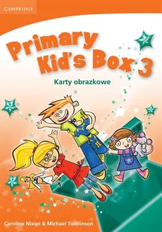 Primary Kid's Box 3 Karty obrazkowe - Caroline Nixon, Michael Tomlinson