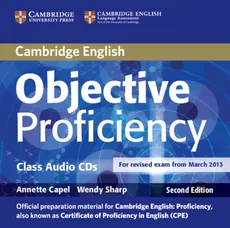 Objective Proficiency Class Audio 2CD - Outlet - Annette Capel, Wendy Sharp