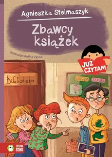 Zbawcy książek Już czytam! - Outlet - Agnieszka Stelmaszyk
