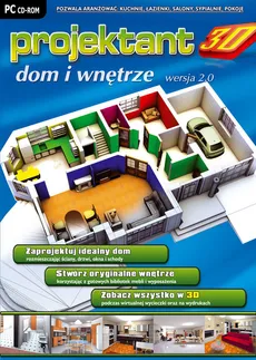 Projektant 3D: Dom i Wnętrze wer. 2.0 - Outlet
