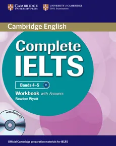 Complete IELTS Bands 4-5 Workbook with Answers + CD - Outlet - Rawdon Wyatt