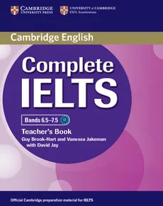 Complete IELTS Bands 6.5-7.5 Teacher's Book - Guy Brook-Hart, Vanessa Jakeman