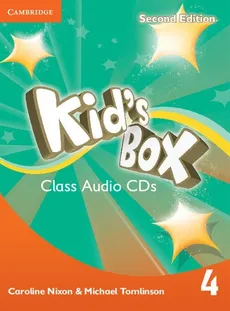 Kid's Box Second Edition 4 Class Audio 3 CD - Caroline Nixon, Michael Tomlinson