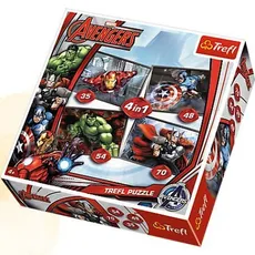 Puzzle 4w1 Avengers - Outlet