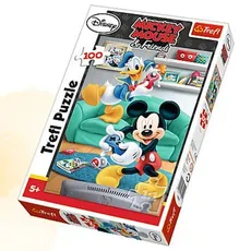 Puzzle 100 Myszka Miki i Przyjaciele Miki i Donald