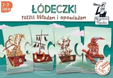 Puzzle Układam i opowiadam Łódeczki 2-3 lata - Outlet - Paulina Wyrt