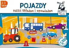 Puzzle Układam i opowiadam Pojazdy 2-3 lata - Outlet - Jakub Haremza