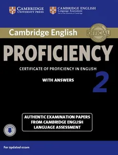 Cambridge English Proficiency 2 Authentic examination papers with answers - Outlet