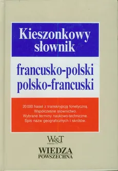 Kieszonkowy słownik francusko-polski polsko-francuski - Outlet