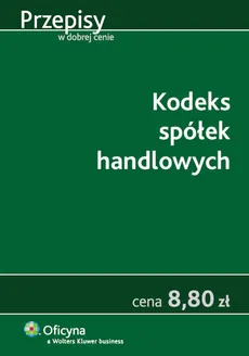 Kodeks spółek handlowych - Outlet