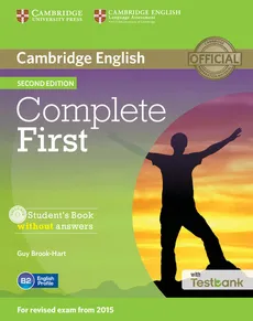 Complete First Student's Book without Answers + Testbank + CD - Outlet - Guy Brook-Hart